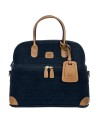  Bric's - Beauty Case con Doppio Manico in Tessuto Scamosciato