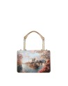  Ynot - Borsa postina Tg. S con patta e doppi manici in
