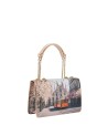  Ynot - Borsa postina Tg. S con patta e doppi manici in