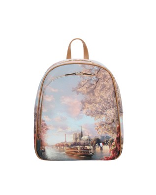 Ynot - Women's Backpack, Size M, with an External Pocket in