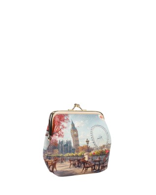  Ynot - Portamonete Donna con Stampa Città Yesbag 2