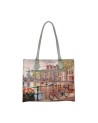  Ynot - Borsa a spalla shopping square Tg. 