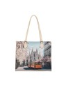  Ynot - Borsa a spalla shopping square Tg. 