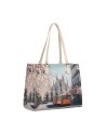  Ynot - Borsa a spalla shopping square Tg. 