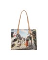  Ynot - Borsa a spalla shopping square Tg. 