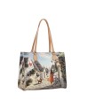  Ynot - Borsa a spalla shopping square Tg. 