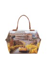 Ynot - Borsa a spalla boston bag Tg. 