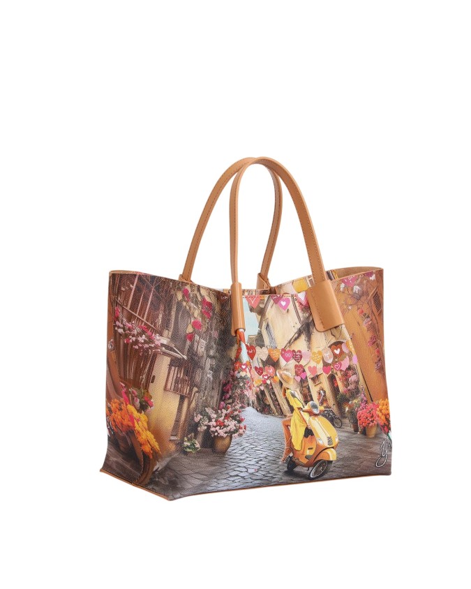  Ynot - Borsa a spalla con doppio manico Tg. 