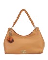  Ynot - Borsa a spalla Tg. L in ecopelle con manico singolo