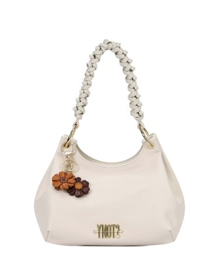 Ynot - Soft Hobo Shoulder Bag, Size S, in Zante Faux Leather