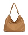  Ynot - Borsa a spalla Hobo in ecopelle morbida Tg. 