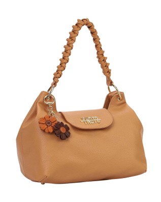  Ynot - Borsa a spalla in ecopelle con pattina Tg.  2