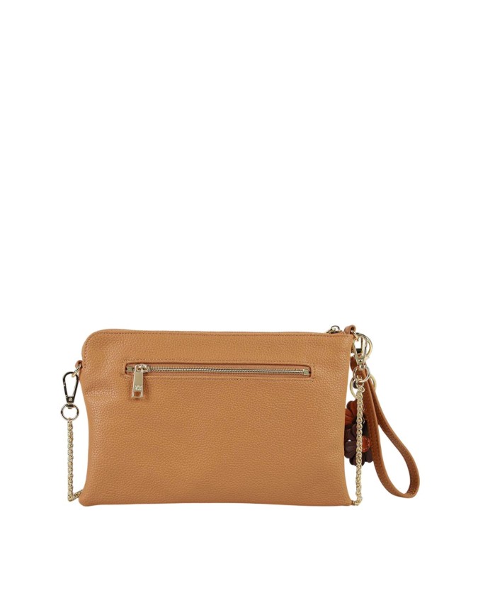  Ynot - Clutch in ecopelle con tracolla in metallo Tg. 