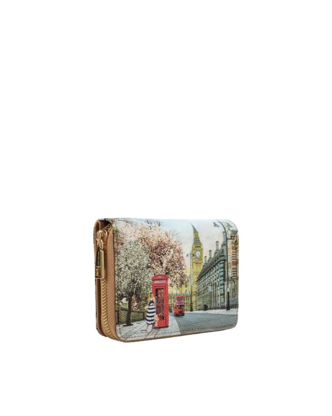  Ynot - Portafoglio donna con patta in ecopelle Tg. 
