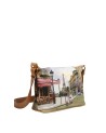  Ynot - Borsa a sacca Hobo Tg. S in ecopelle stampa città Yesbag