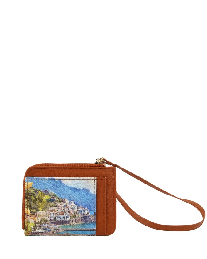  Ynot - Portafoglio donna con manico laterale in ecopelle Tg.