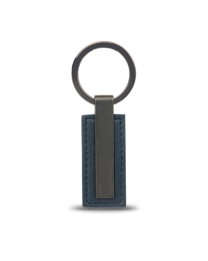  Porsche Design - Portachiavi in Metallo e Pelle Metal Bar