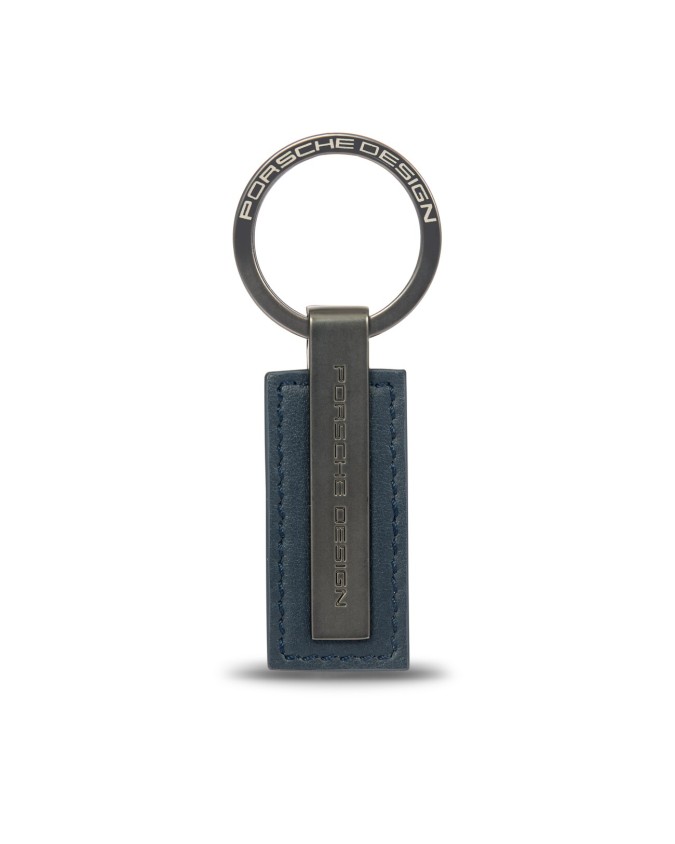  Porsche Design - Portachiavi in Metallo e Pelle Metal Bar