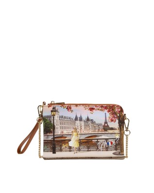  Ynot - Clutch Donna in ecopelle con laccetto Tg. 