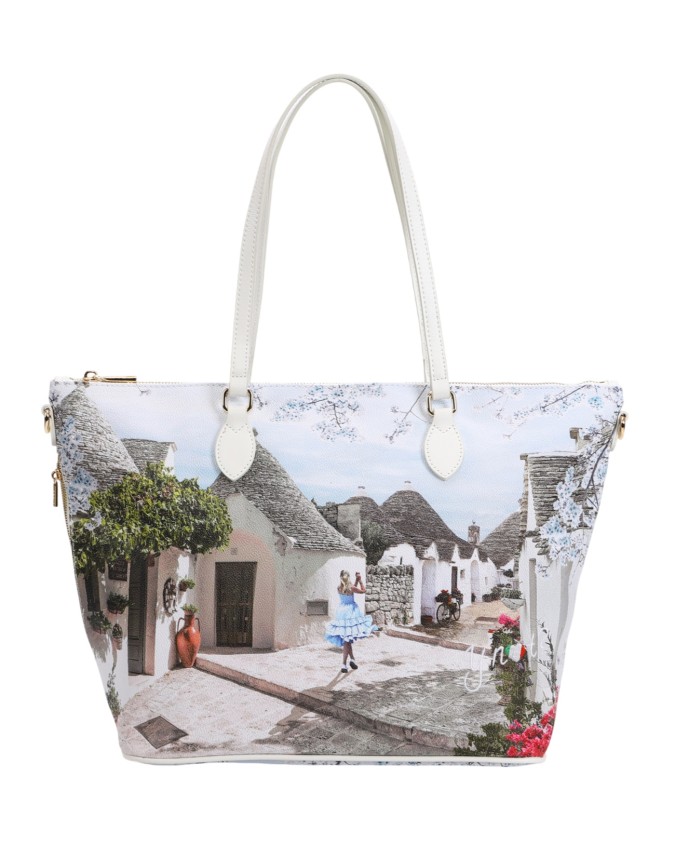  Ynot - Borsa shopping in ecopelle Tg. 