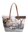  Ynot - Borsa shopping in ecopelle Tg. 