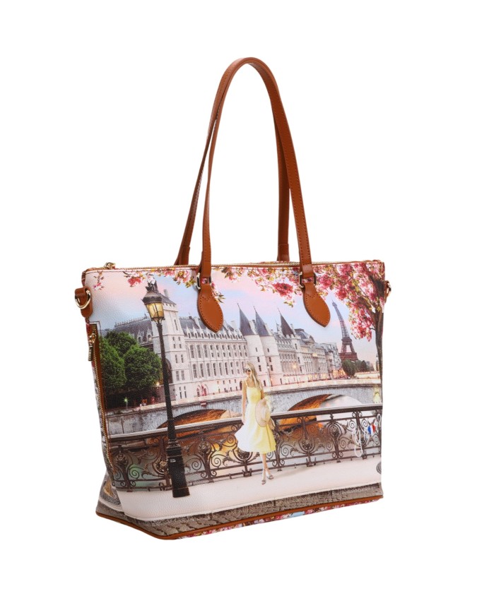  Ynot - Borsa shopping in ecopelle Tg. 