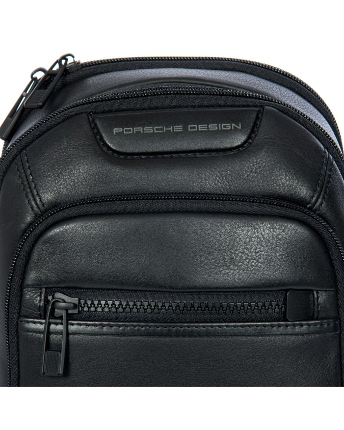  Porsche Design - Borsa a Tracolla Uomo Sling in Pelle Roadster