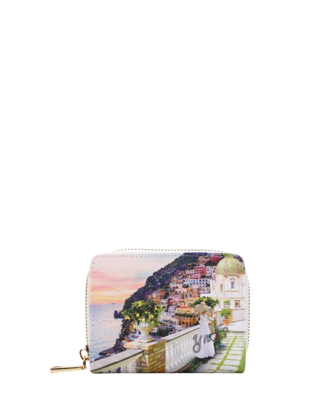  Ynot - Portafoglio donna in ecopelle con porta monete Tg. 