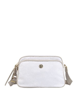 Ynot - Borsa a tracolla camera bag media in tessuto logato Cloud