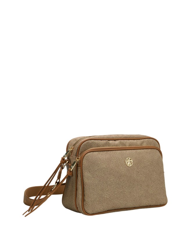  Ynot - Borsa a tracolla camera bag media in tessuto logato