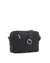  Kipling - Borsa a tracolla a doppio scomparto in nylon Abanu M
