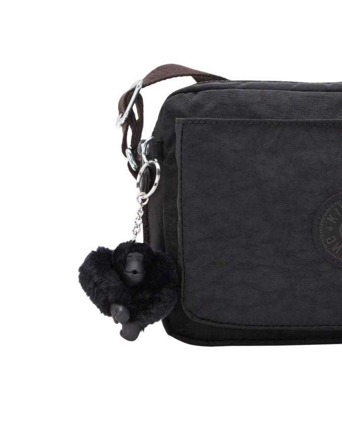  Kipling - Borsa a tracolla a doppio scomparto in nylon Abanu M
