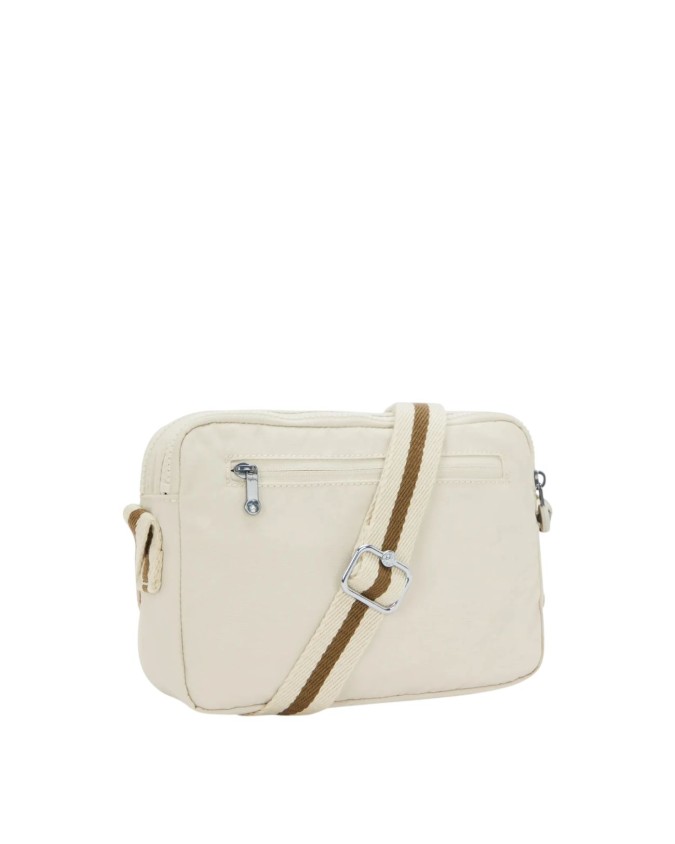  Kipling - Borsa a tracolla a doppio scomparto in nylon Abanu M