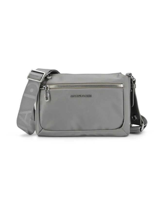  Mandarina Duck - Borsa a Tracolla con Tre Scomparti in Nylon