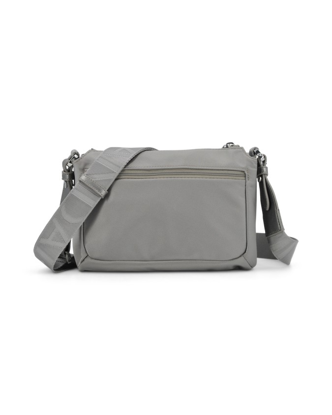  Mandarina Duck - Borsa a Tracolla con Tre Scomparti in Nylon
