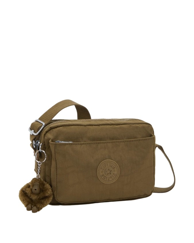  Kipling - Borsa a tracolla a doppio scomparto in nylon Abanu M