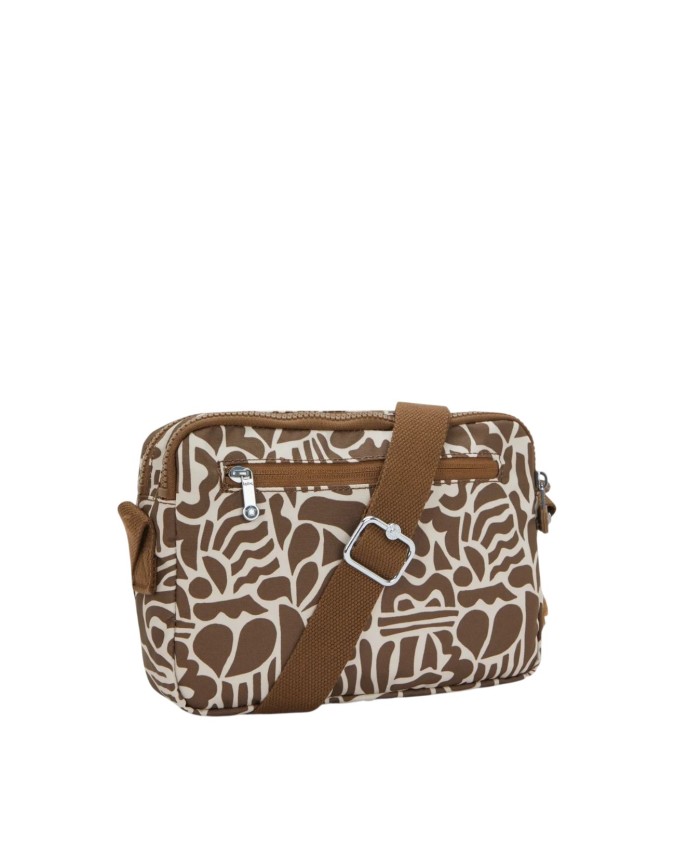  Kipling – Borsa a tracolla in nylon con portachiavi a