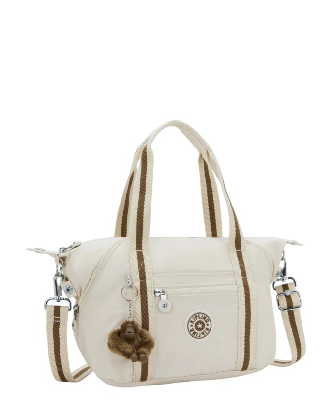  Kipling – Borsa a mano media con tracolla in nylon Art