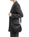 Gianni Chiarini - Maxi-grain leather shoulder bag with shoulder