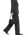 Gianni Chiarini - Maxi-grain leather shoulder bag with shoulder