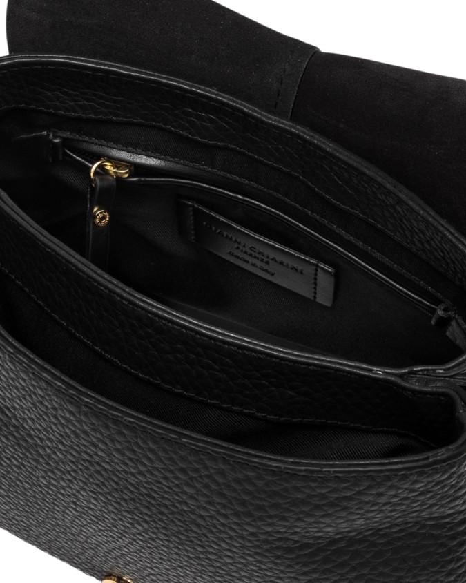  Gianni Chiarini - Borsa a spalla in pelle grana maxi con
