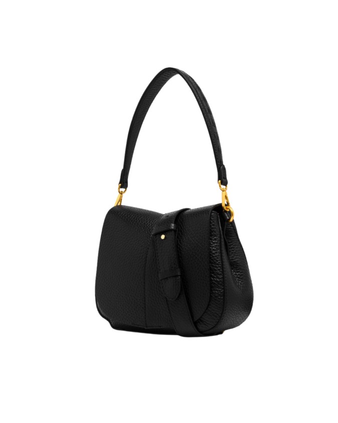 Gianni Chiarini - Maxi-grain leather shoulder bag with shoulder