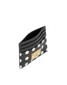 Braccialini - Basic leather cardholder with gold embossed logo