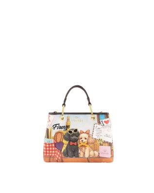  Braccialini - Borsa a mano in ecopelle Tg. 