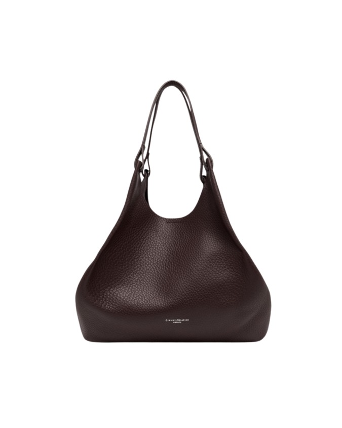  Gianni Chiarini - Borsa a spalla in pelle grana maxi Tg. 