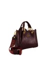 Braccialini - Amy Small Handbag with a glossy faux leather shoulder strap