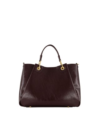 Braccialini - Amy Large Handbag with a Shiny Faux Leather... 2