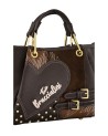  Braccialini - Borsa a mano con tracolla in ecopelle Tg.S Amy