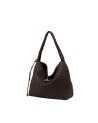  Gianni Chiarini - Borsa a Spalla con Pelle Intrecciata Aurelie
