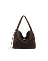  Gianni Chiarini - Borsa a Spalla con Pelle Intrecciata Aurelie